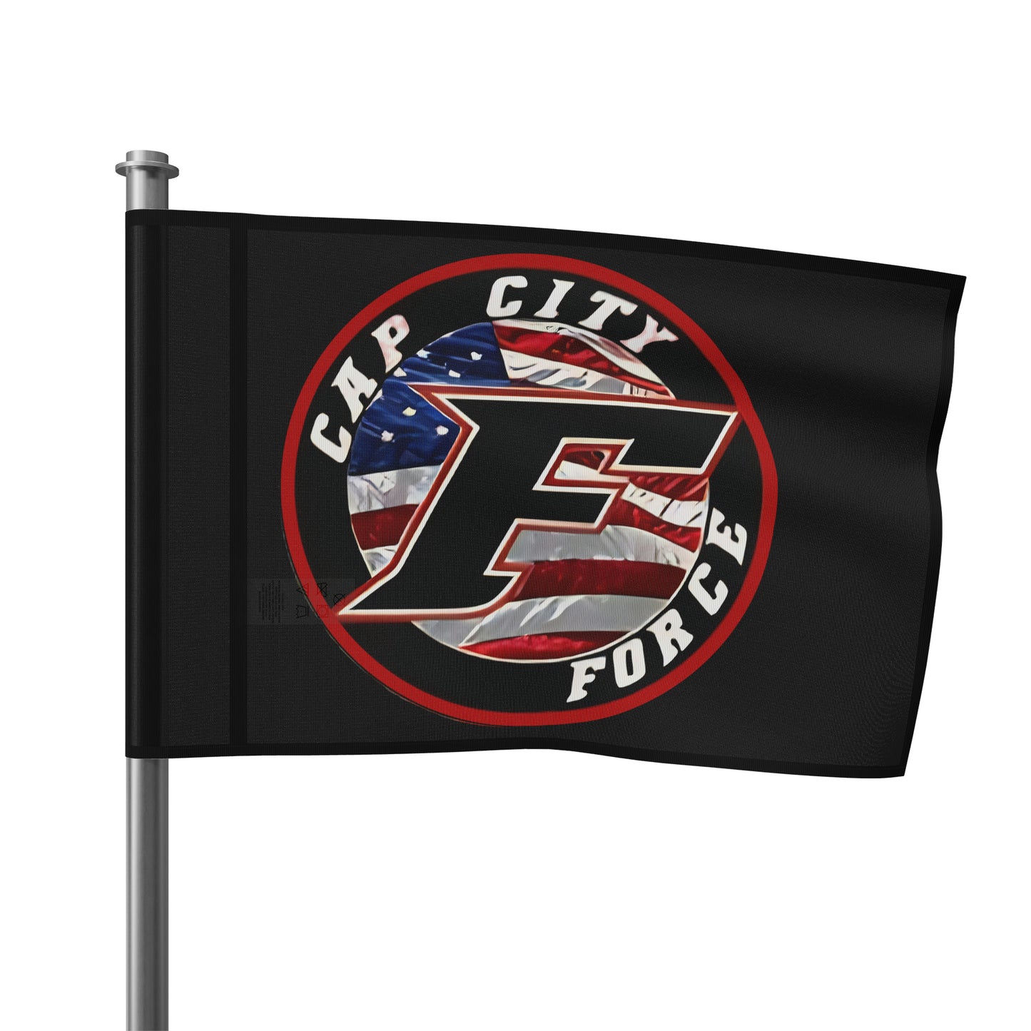 Cap City Force 23/24 season flag, Decorative Flag