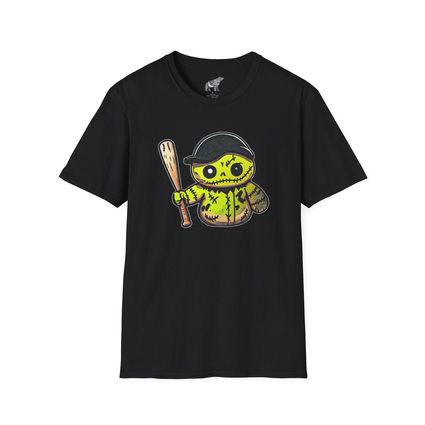 Voodoo Softball Unisex Softstyle T-Shirt