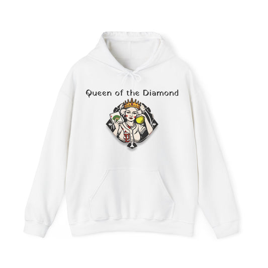 Queen of the Diamond, Unisex Heavy Blend™ Hooded Sweatshirt