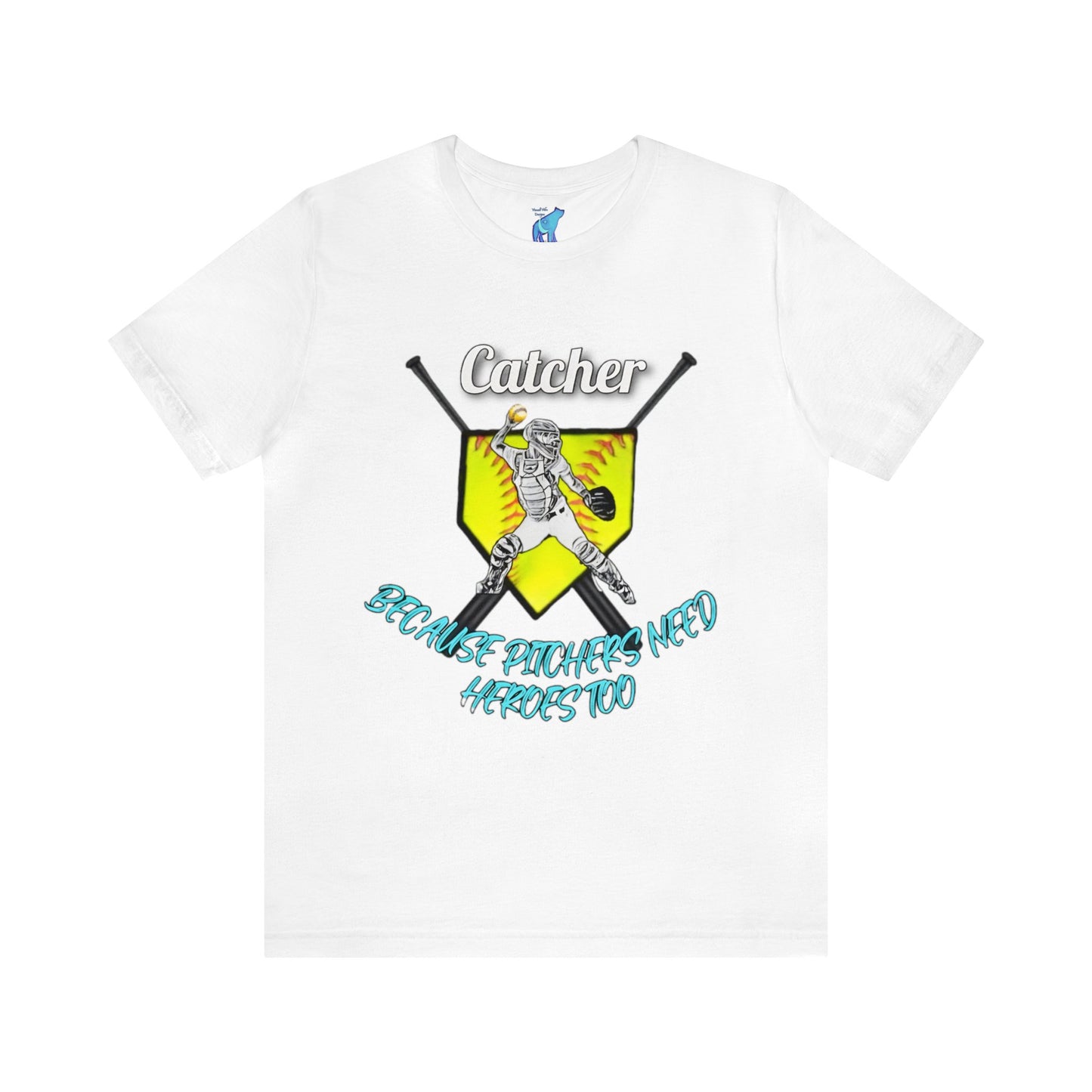 Catchers a Pitchers Hero Unisex Jersey Short Sleeve Tee