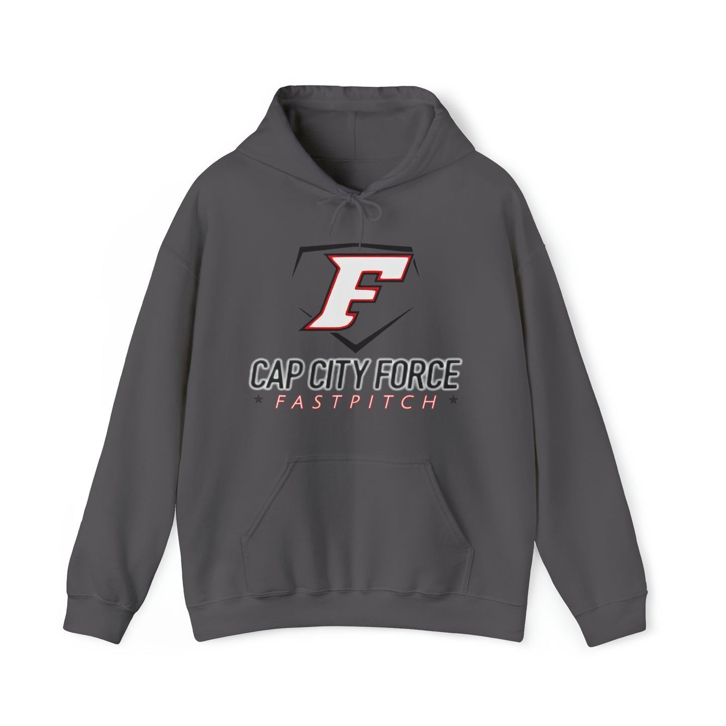 Cap City Force Fastpitch Logo, Unisex Heavy Blend™ Hooded Sweatshirt