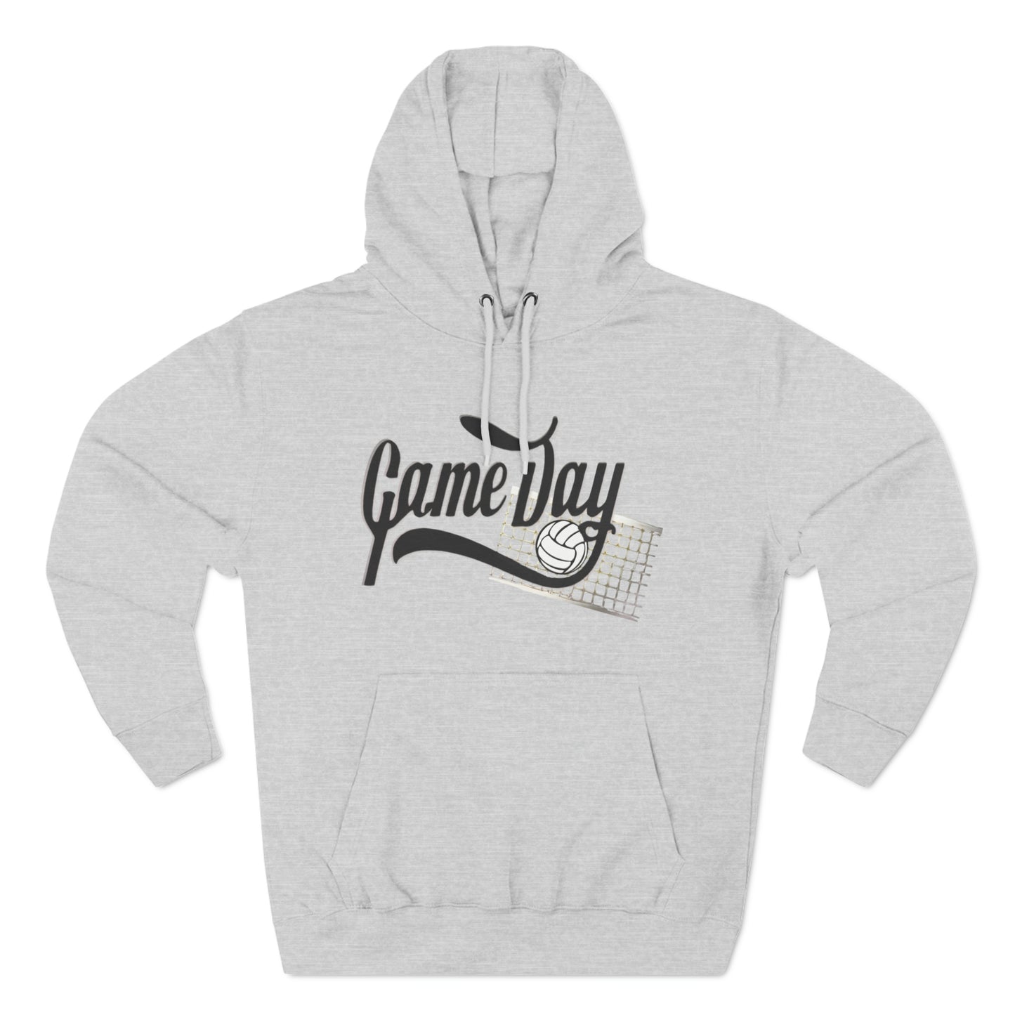 Game Day Volleyball Three-Panel Fleece Hoodie