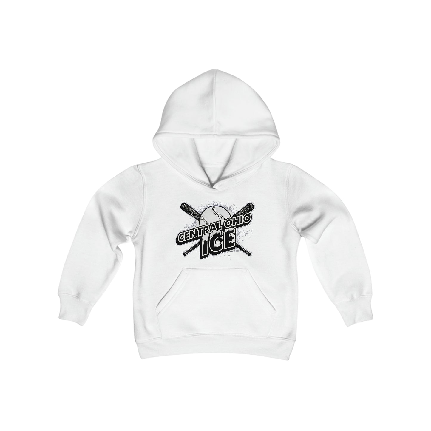 Central Ohio Ice, Youth Heavy Blend Hooded Sweatshirt