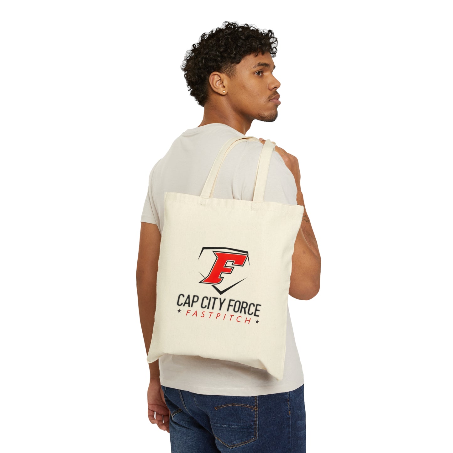 Cap City Force, Cotton Canvas Tote Bag