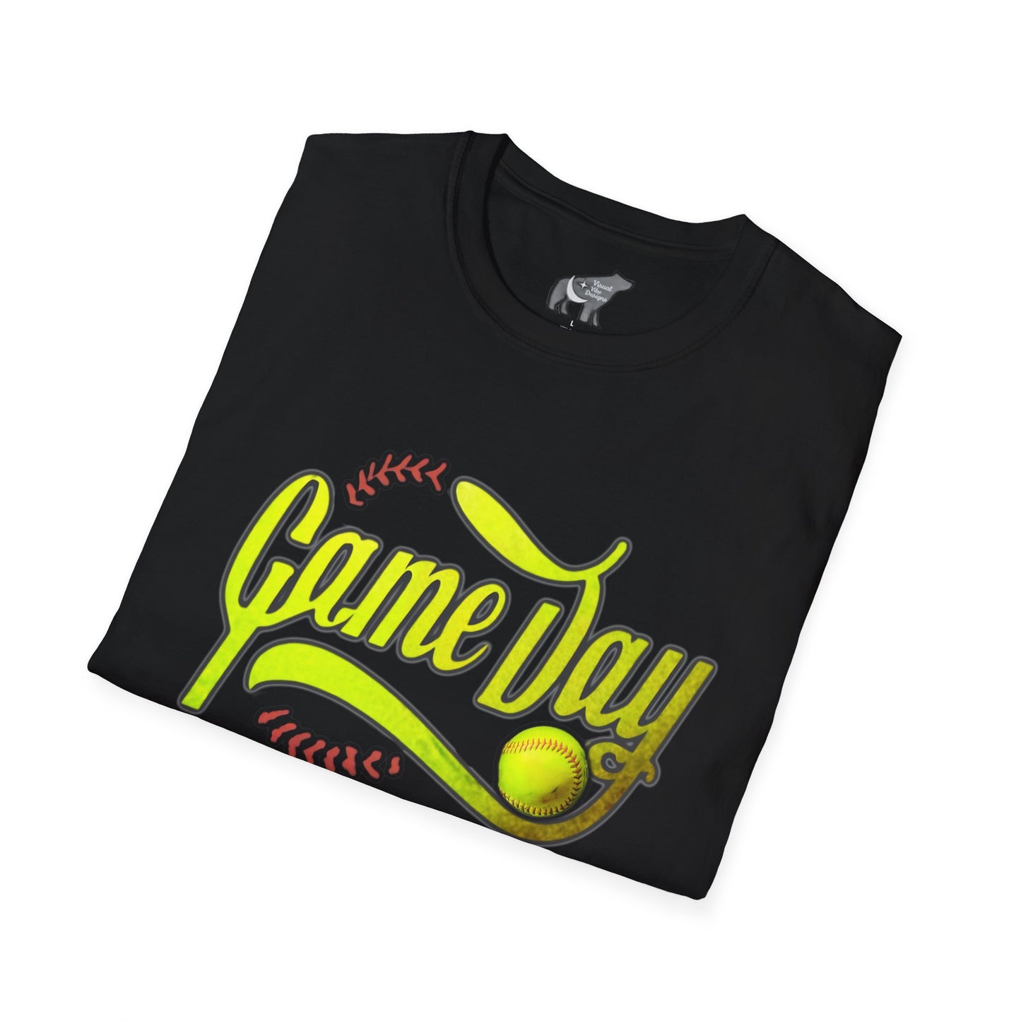 Game Day Softball Unisex Softstyle T-Shirt