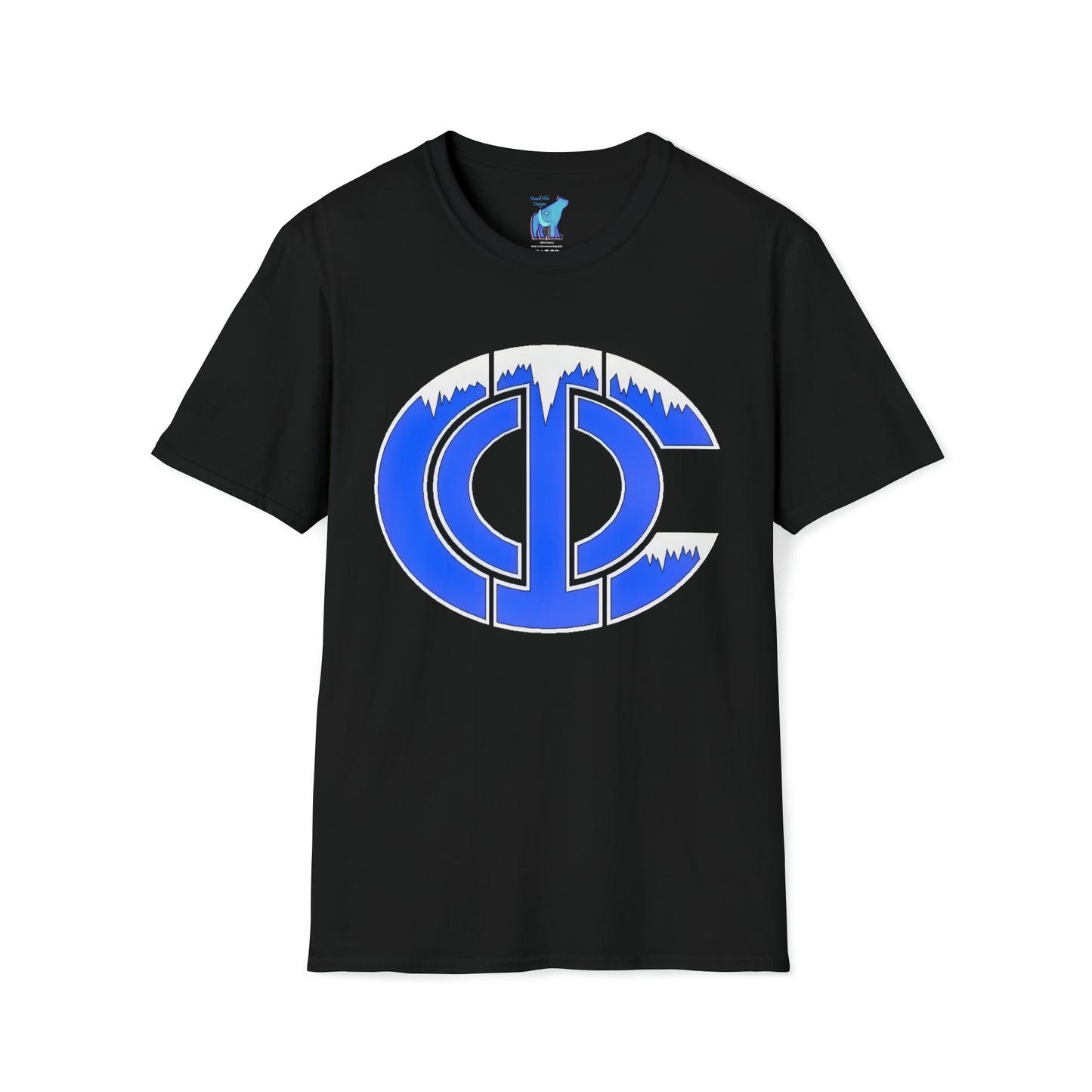 Central Ohio Ice "COI" Logo, Unisex Softstyle T-Shirt