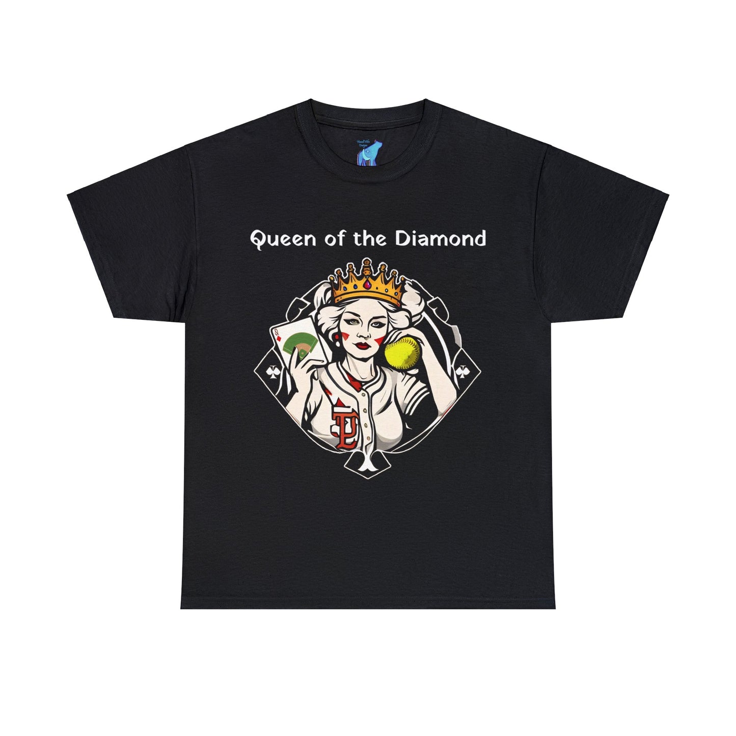 Queen of the Diamond Unisex Heavy Cotton Tee