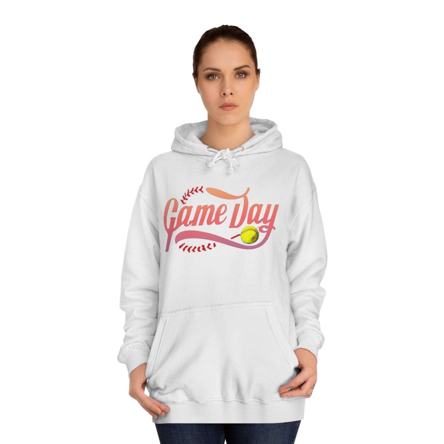 Game Day Softball Sweatshirt - The Perfect Blend of Style and Comfort for the Ball Field, Unisex College Hoodie