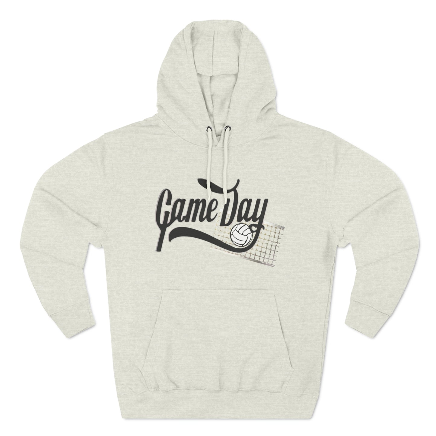 Game Day Volleyball Three-Panel Fleece Hoodie