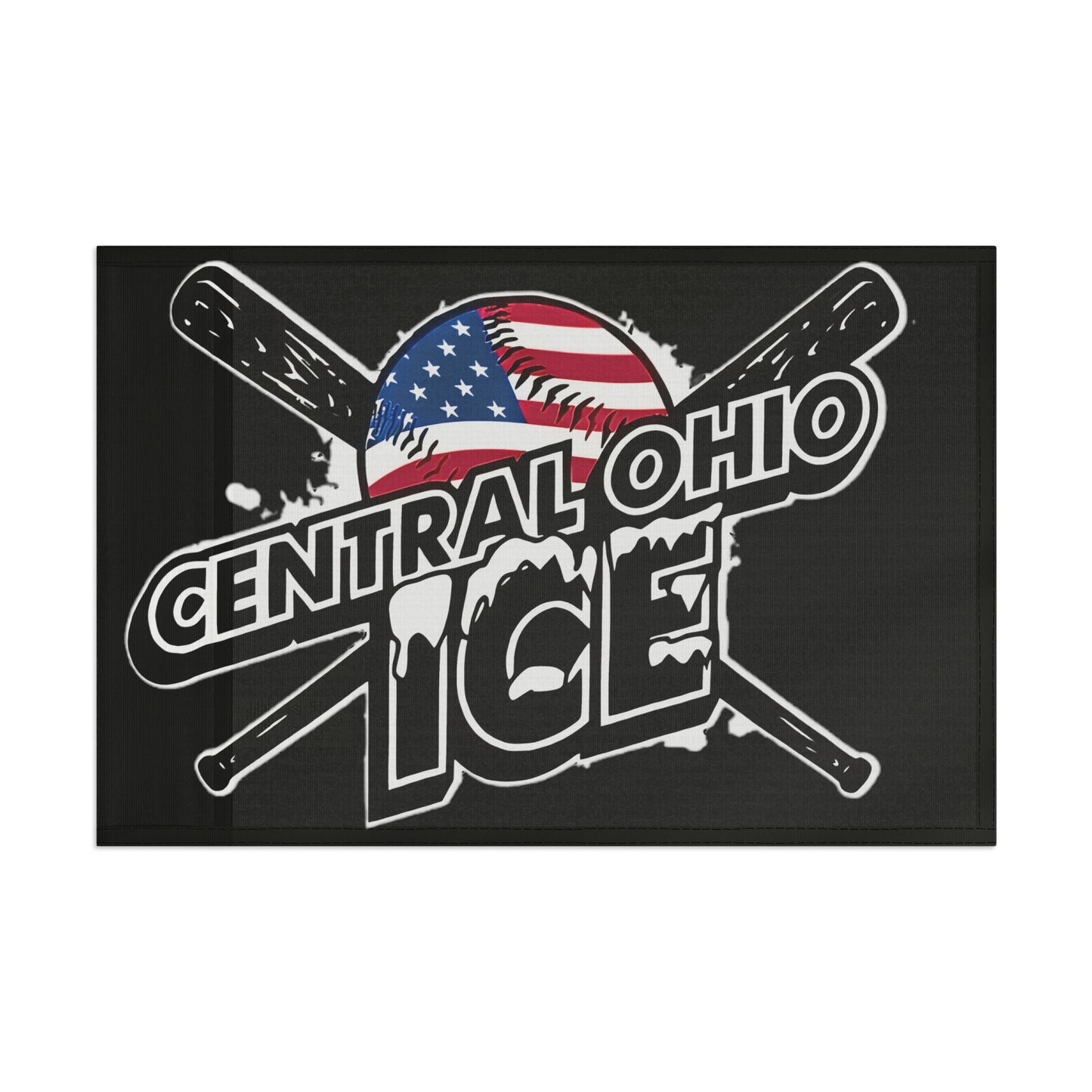 Central Ohio Ice Decorative Flag