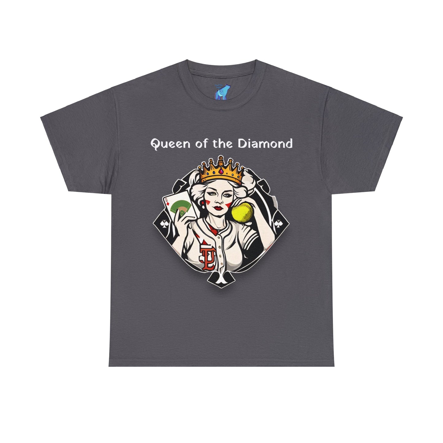 Queen of the Diamond Unisex Heavy Cotton Tee