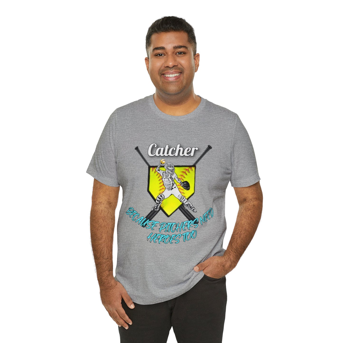 Catchers a Pitchers Hero Unisex Jersey Short Sleeve Tee