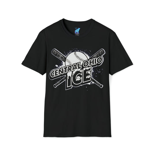 Central Ohio Ice Original Logo, Unisex Softstyle T-Shirt