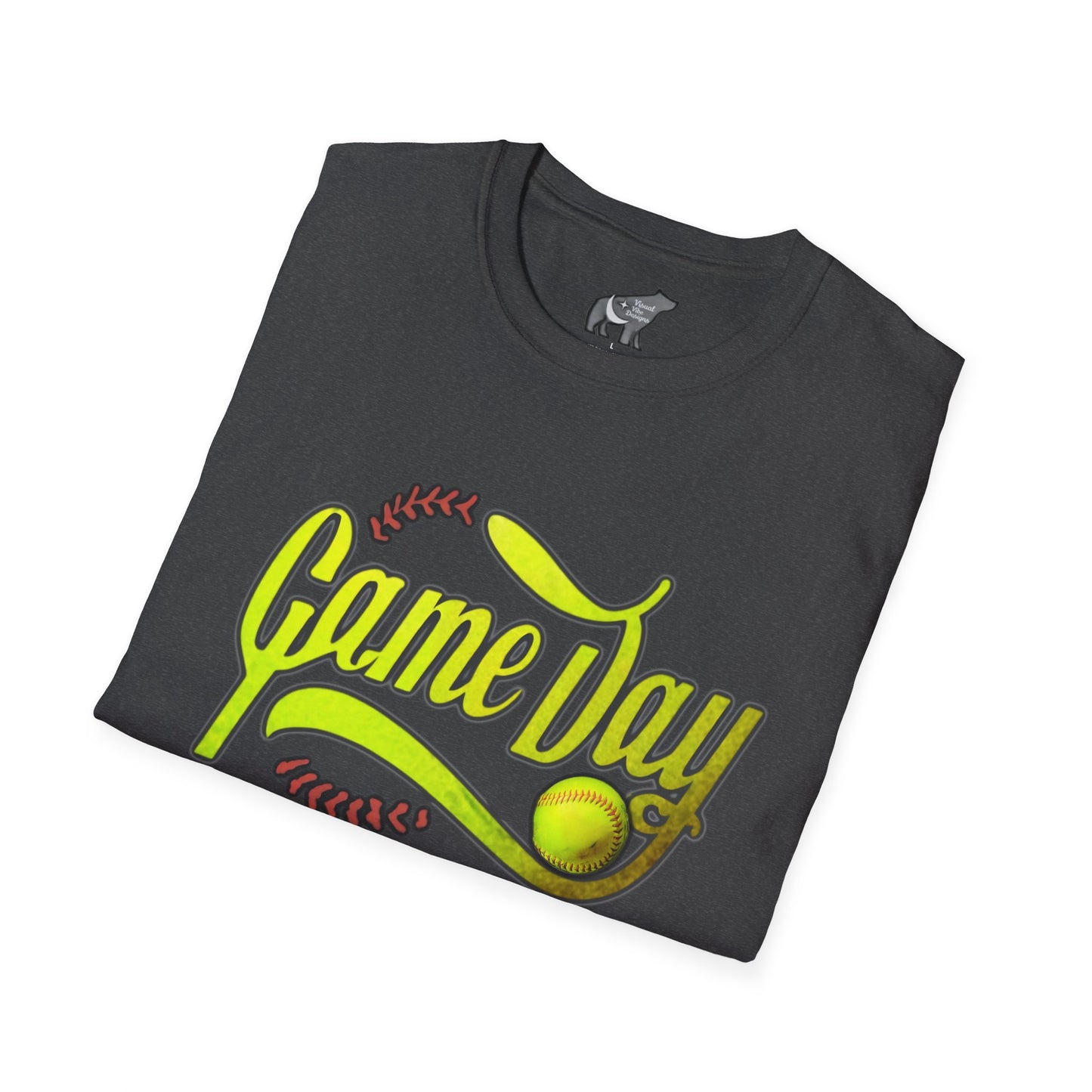 Game Day Softball Unisex Softstyle T-Shirt