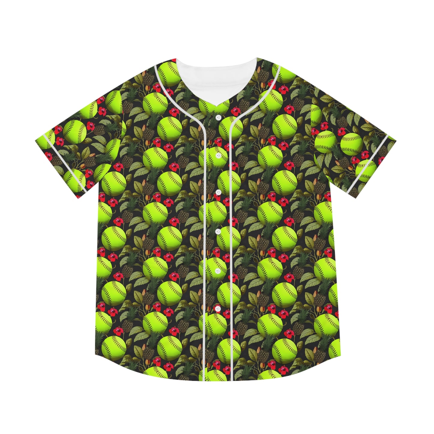 Men's Hawaiian Softball Jersey (AOP)