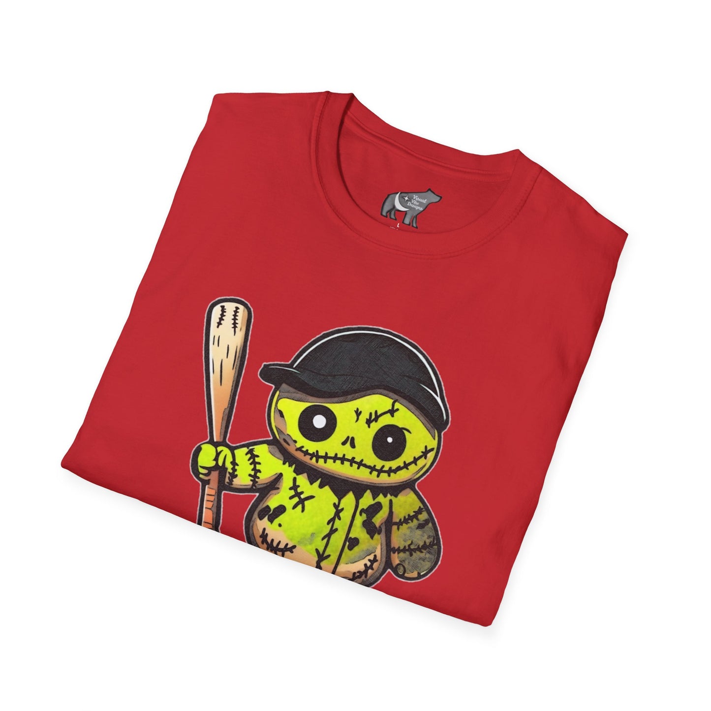 Voodoo Softball Unisex Softstyle T-Shirt