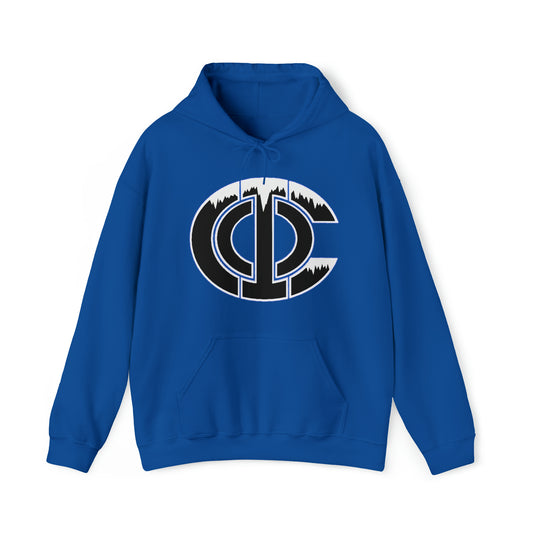 Central Ohio Ice "COI" Logo, Unisex Heavy Blend™ Hooded Sweatshirt