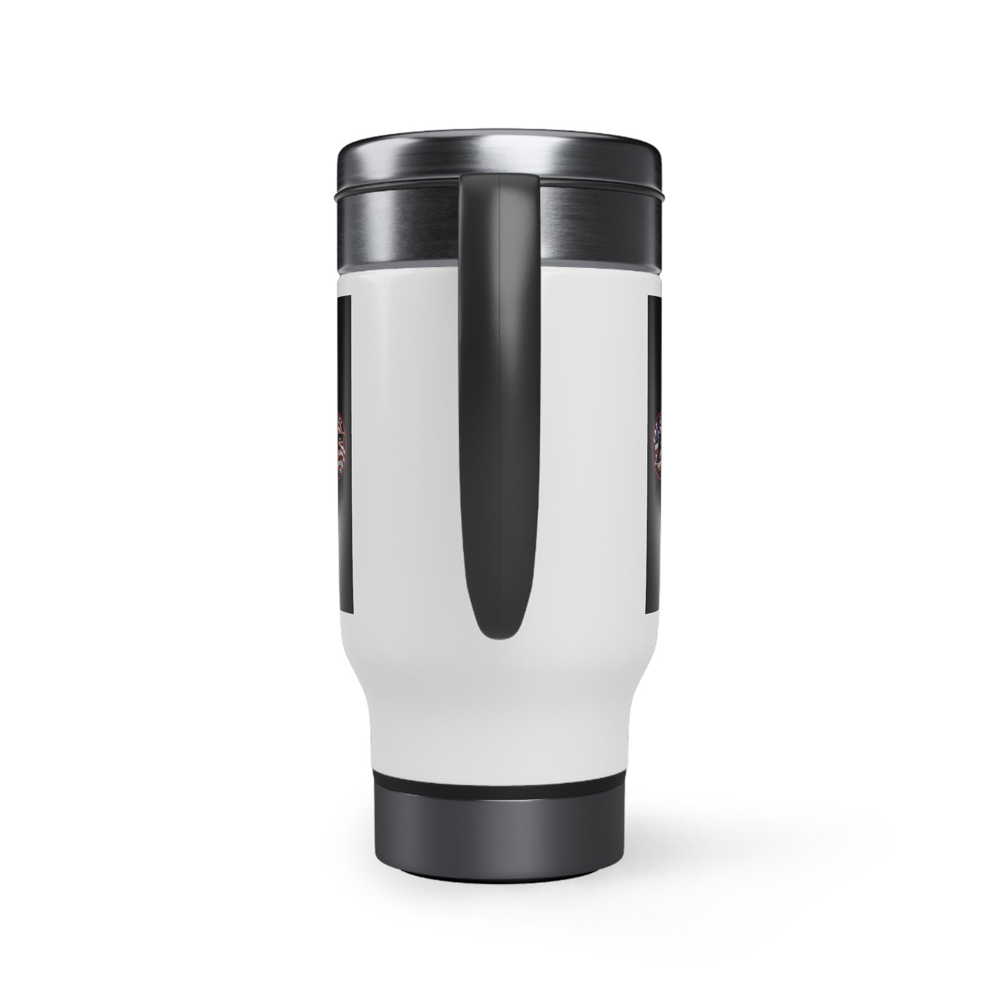 Cap City Force Stainless Steel Travel Mug with Handle, 14oz