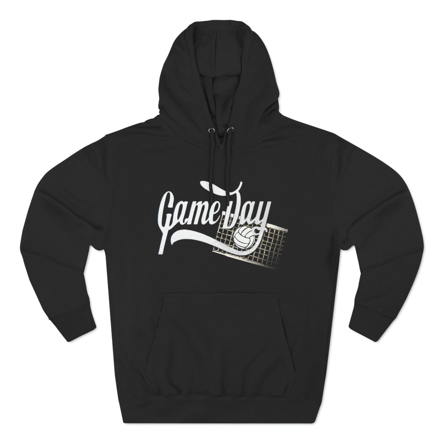 Game Day Volleyball Three-Panel Fleece Hoodie