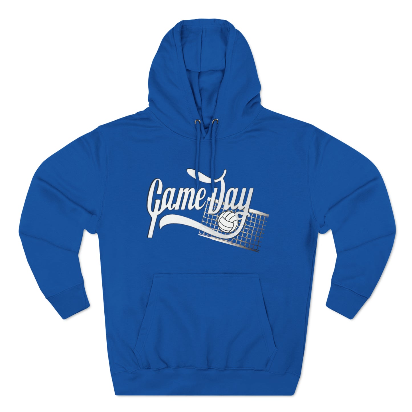 Game Day Volleyball Three-Panel Fleece Hoodie