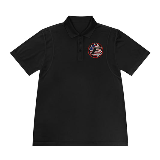 Cap City Force 23/24 season Flag logo Men's Sport Polo Shirt