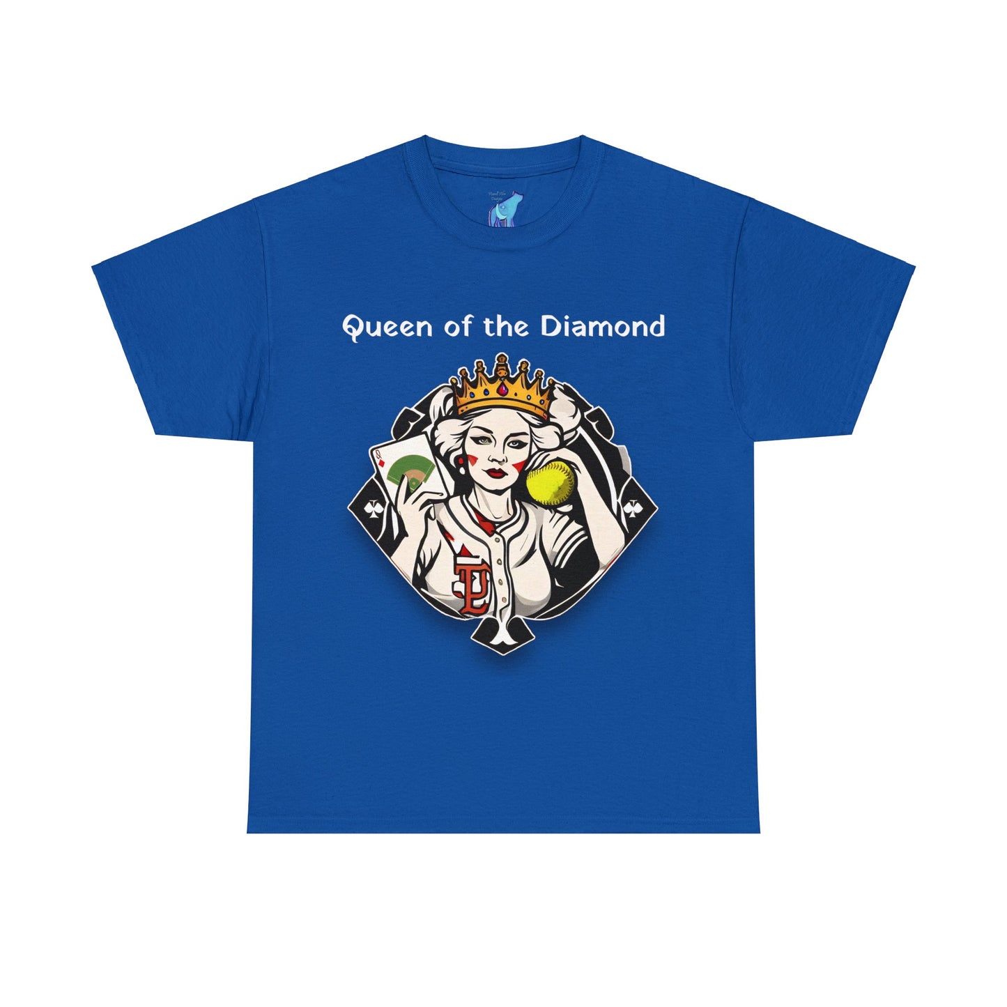 Queen of the Diamond Unisex Heavy Cotton Tee