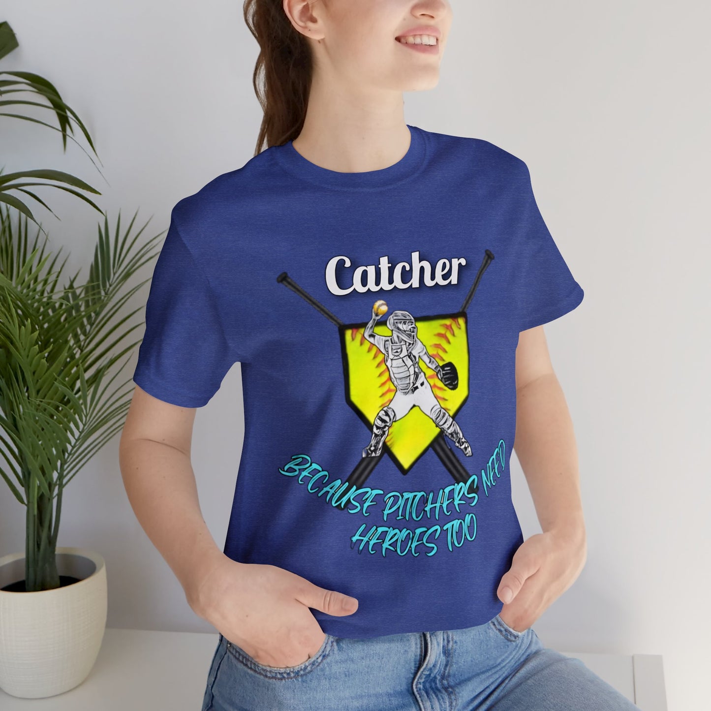 Catchers a Pitchers Hero Unisex Jersey Short Sleeve Tee